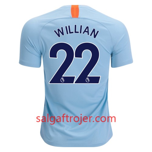 Chelsea Fodboldtrøjer Willian 22 3. sæt 2018/19 Kort ærmer Chelsea Fodboldtrøjer Willian 22 3. sæt 2018/19 Kort ærmer